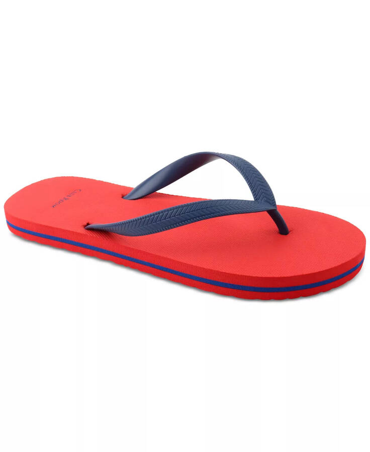 Erkaklar uchun Santino Flip-Flop Sandali, Modazone Red uchun yaratilgan - 4