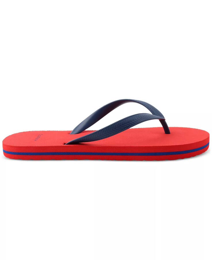 Erkaklar uchun Santino Flip-Flop Sandali, Modazone Red uchun yaratilgan - 2