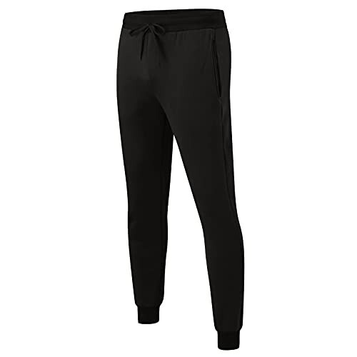 Erkaklar uchun Slim Fit Terleşiği, Erkaklar Jogger Shimini Yengil Paxta Qayishli Cho'ziluvchan Sport Terleşiği Cho'ntakli - 3