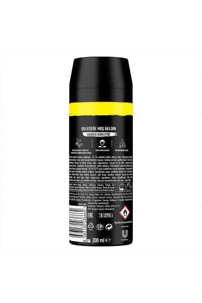 Erkaklar uchun sprey dezodorant Black Xl 48 soat ta'sirli hid 200 ml X3 dona - 16