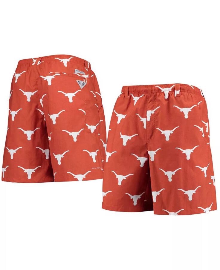 Erkaklar uchun Texas Orange Texas Longhorns Backcast II Omni-Shade Hybrid Shorts Texas Orange - 1