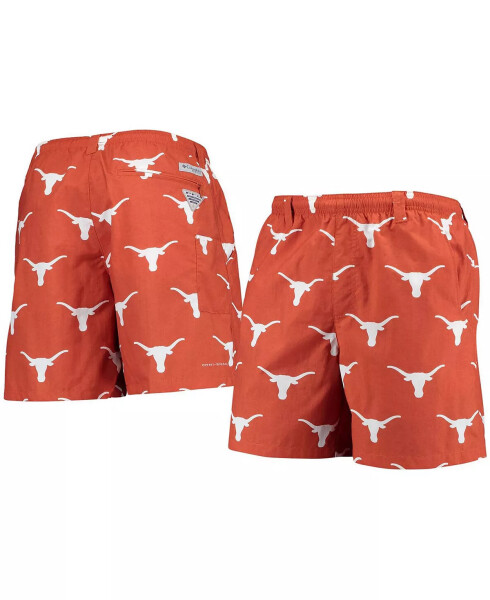 Erkaklar uchun Texas Orange Texas Longhorns Backcast II Omni-Shade Hybrid Shorts Texas Orange - 5