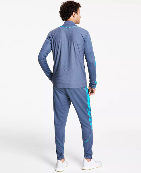 Erkaklar uchun Tiro 23 Slim-Fit Performance 3-Stripes Track Jacket Team Onix / Lucid Cyan - 3