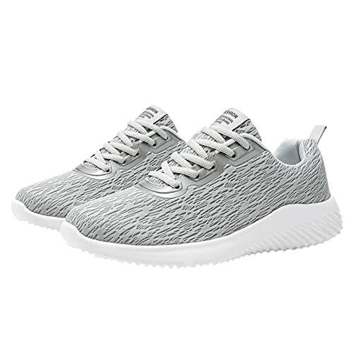 Erkaklar uchun yugurish poyafzallari Air Low Top Shoes Basketbol krosovoklar Tennis Sport Fitness mashg'ulotlari Halloween xavfsizlik poyafzallari Kulrang - 4