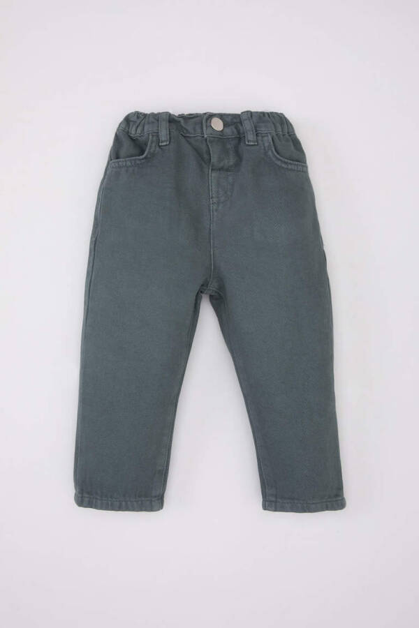 Erkek Bebek Jean Pantolon Gri - 4