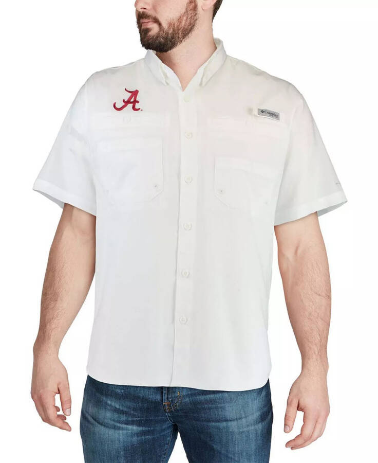 Erkek Beyaz Alabama Crimson Tide Tamiami Tişörtü Beyaz - 4