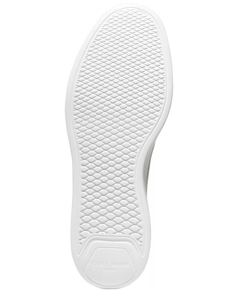 Erkek Grand Crosscourt Modern Perf Sneaker Optik Beyaz, Koyu Mavi - 6