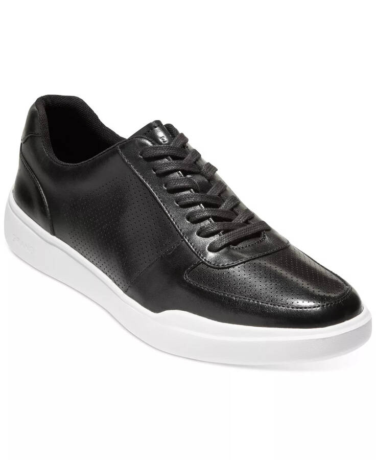 Erkek Grand Crosscourt Modern Perf Sneaker Siyah / Beyaz btm - 1