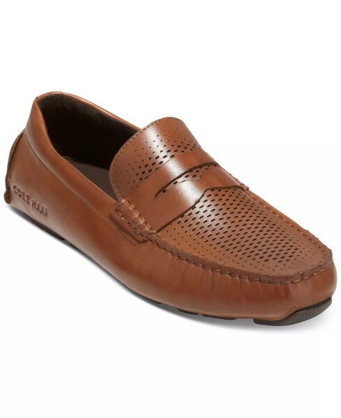 Erkek Grand Laser Penny Sürüş Loafer Ch British Tan/ch Java - 1