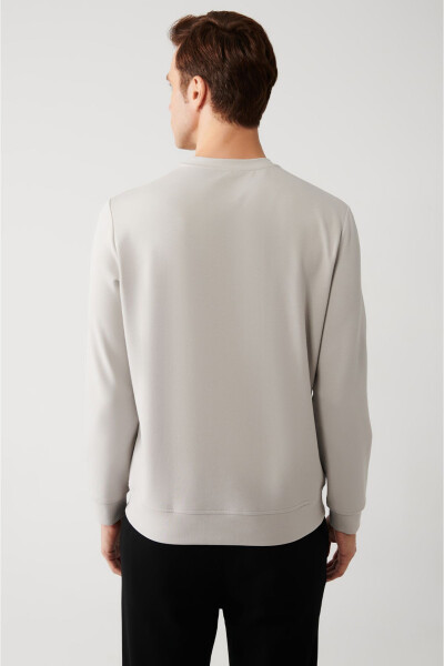 Erkek Gri Sweatshirt - 9