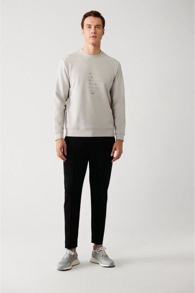 Erkek Gri Sweatshirt - 10