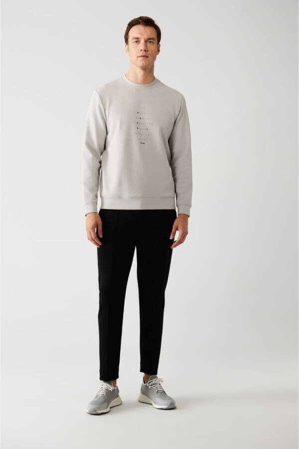 Erkek Gri Sweatshirt - 10