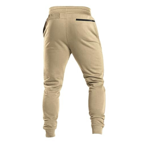 Erkek Jogger Pantolon Slim Fit Casual Nefes Alan Bağcıklı Esnek Alt Cepli Koşu Spor Salon Pantolonu - 5