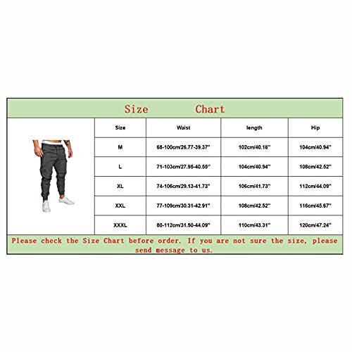 Erkek Kargo Pantolonu, Erkek Ağır Spor Polar Eşofman Pantolonu Atletik Antrenman Jogger Pantolonu İp Bağcıklı Pantolon - 3