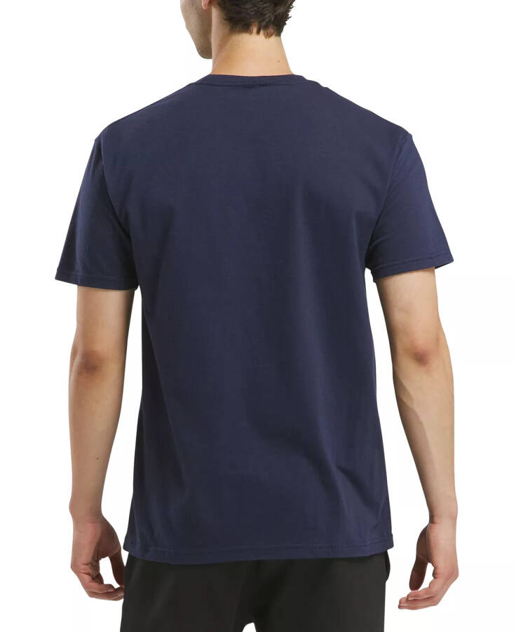 Erkek Klasikler USA Grafik Regular-Fit Tişört Navy - 2