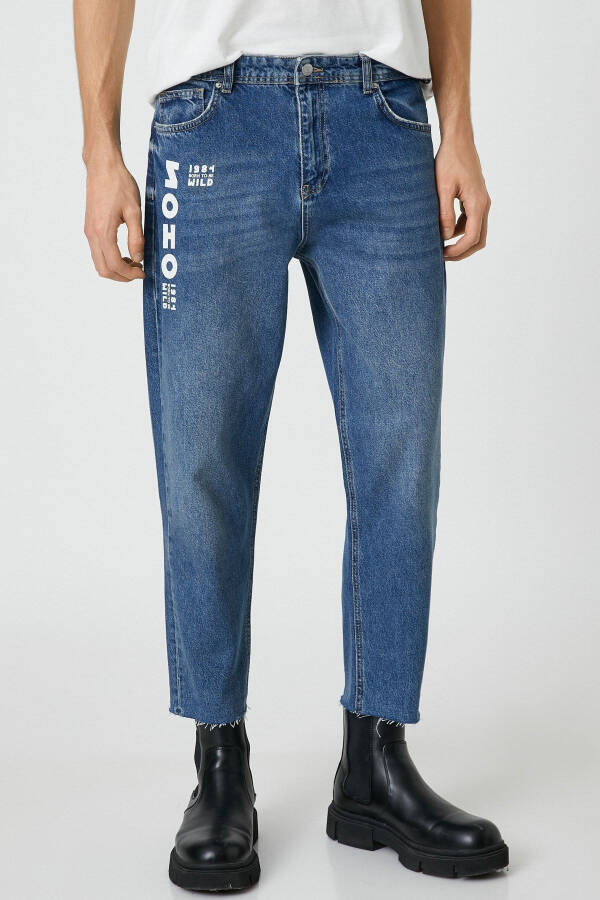 Erkek Koyu İndigo Jeans 3WAM40132BD - 3