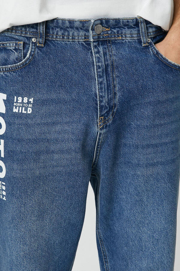 Erkek Koyu İndigo Jeans 3WAM40132BD - 5