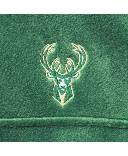 Erkek Milwaukee Bucks Hunter Yeşili Flanker Tam Fermuarlı Ceket Hunter Yeşili - 5