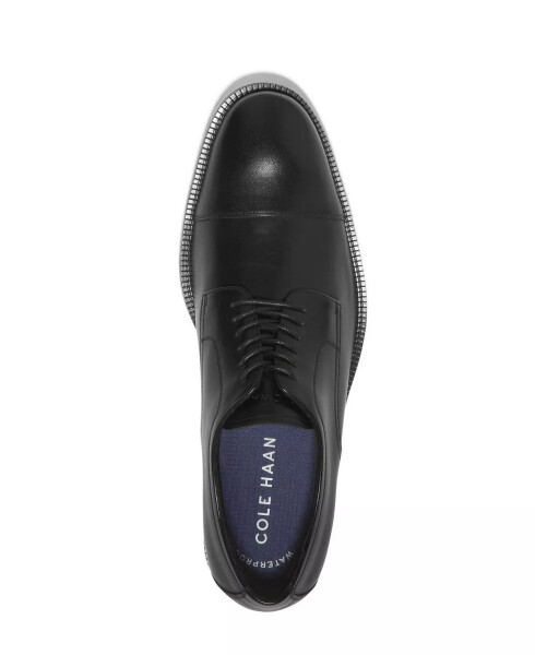 Erkek Modern Essentials Şapka Oxford Ayakkabılar Siyah - 5