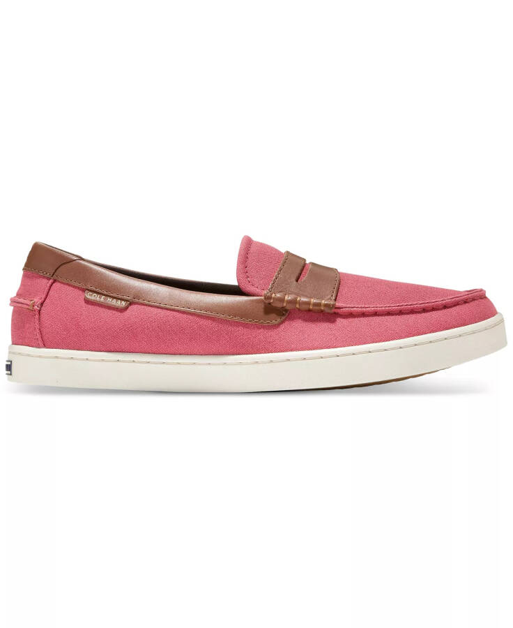 Erkek Nantucket Sürgülü Penny Loafer Mineral Kırmızı Kanvas/ch Dk Sekoya/ Fildişi - 2