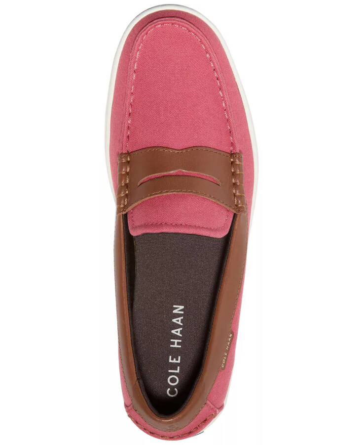 Erkek Nantucket Sürgülü Penny Loafer Mineral Kırmızı Kanvas/ch Dk Sekoya/ Fildişi - 6