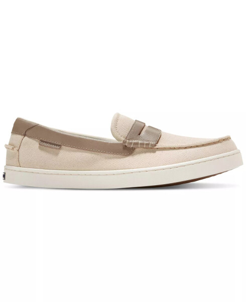 Erkek Nantucket Sürgülü Penny Loafer'lar Doğal Kanvas/ch Dk Latte/fildişi - 2