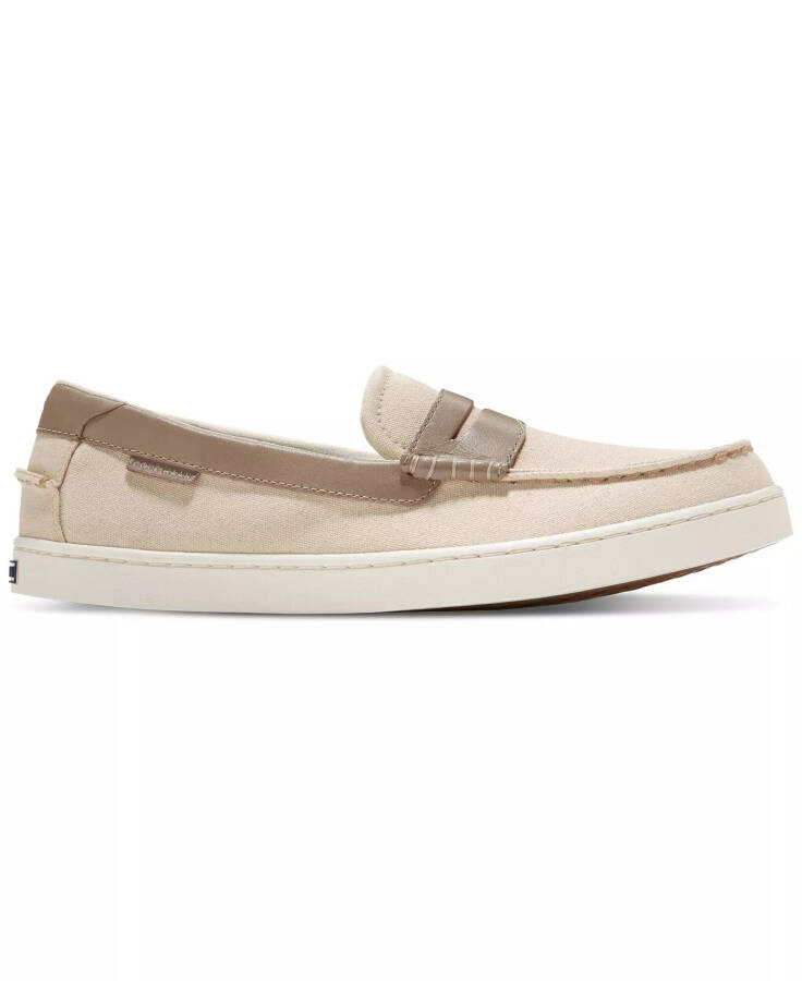 Erkek Nantucket Sürgülü Penny Loafer'lar Doğal Kanvas/ch Dk Latte/fildişi - 2