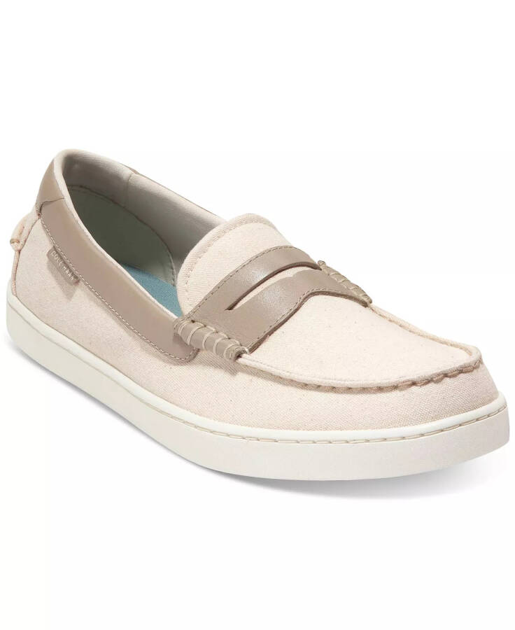 Erkek Nantucket Sürgülü Penny Loafer'lar Doğal Kanvas/ch Dk Latte/fildişi - 5