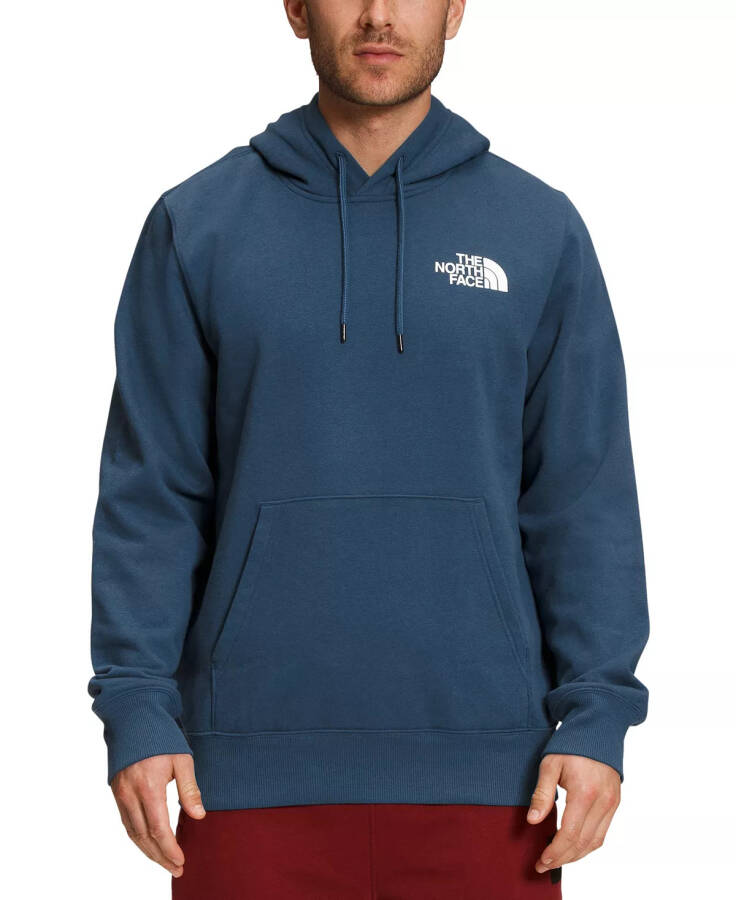 Erkek NSE 'Never Stop Exploring' Kapüşonlu Sweatshirt, Gölge Mavisi, TNF Siyahı - 2