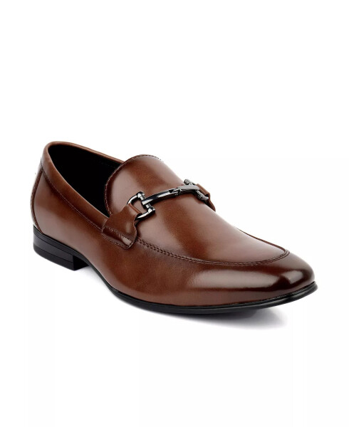 Erkek Otis Bit Loafer, modazone Cognac için Tasarlandı - 1