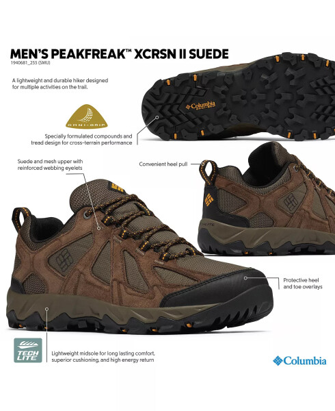 Erkek Peakfreak XCSRN II Yürüyüş Ayakkabıları Çamur, Kabağı - 10