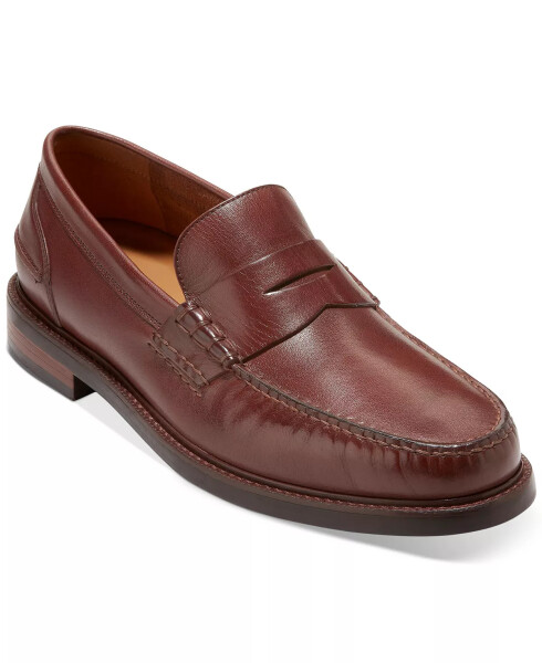 Erkek Pinch Prep Slip-On Penny Loafer'lar Kahverengi - 1