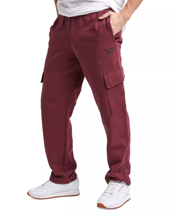 Erkek Polar Kargo Pantolon Clsc Bordo - 13