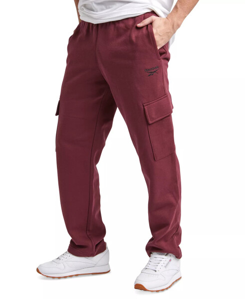 Erkek Polar Kargo Pantolon Clsc Bordo - 21