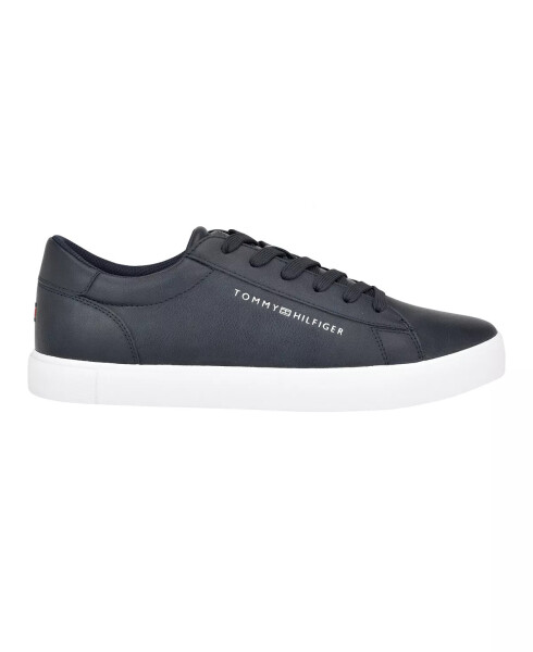 Erkek Ribalı Bağcıklı Moda Sneaker Beyaz, Bej, Navy - 6