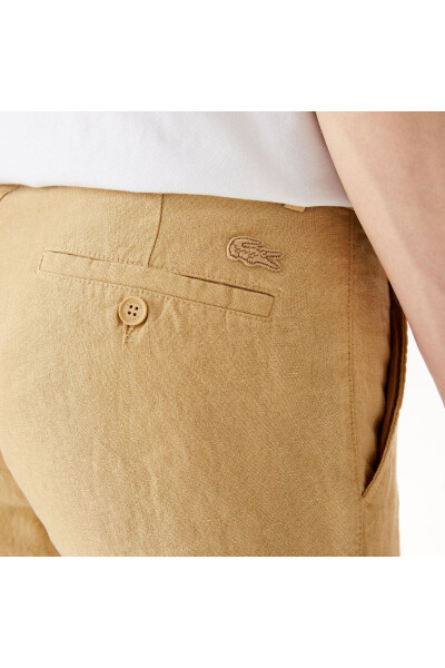 Erkek Slim Fit Chino Bej Pantolon - 13