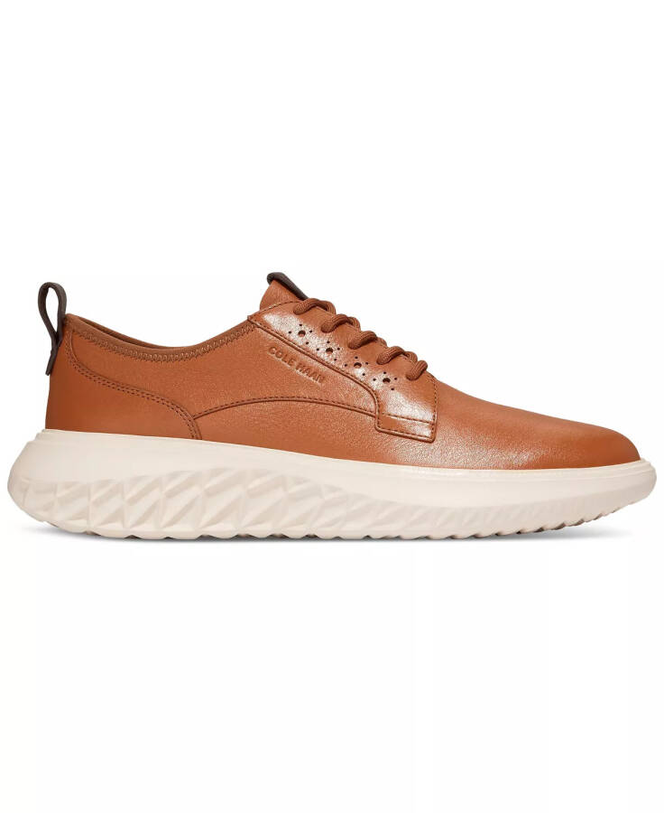 Erkek ZERØGRAND WFA Düz Burun Oxford Ayakkabılar British Tan/Ivory - 3