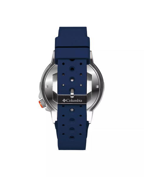 Erkek Zirve Devriye Auburn Silikon Kayış Saat 45mm Navy - 3