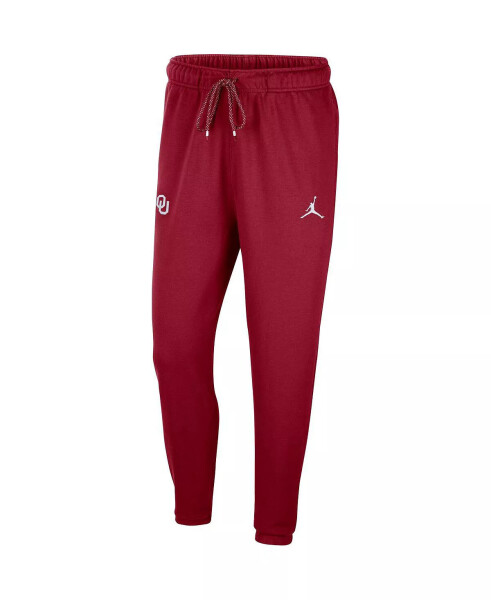 Erkekler Crimson Oklahoma Sooners Logo Seyahat Polar Pantolon Crimson - 3