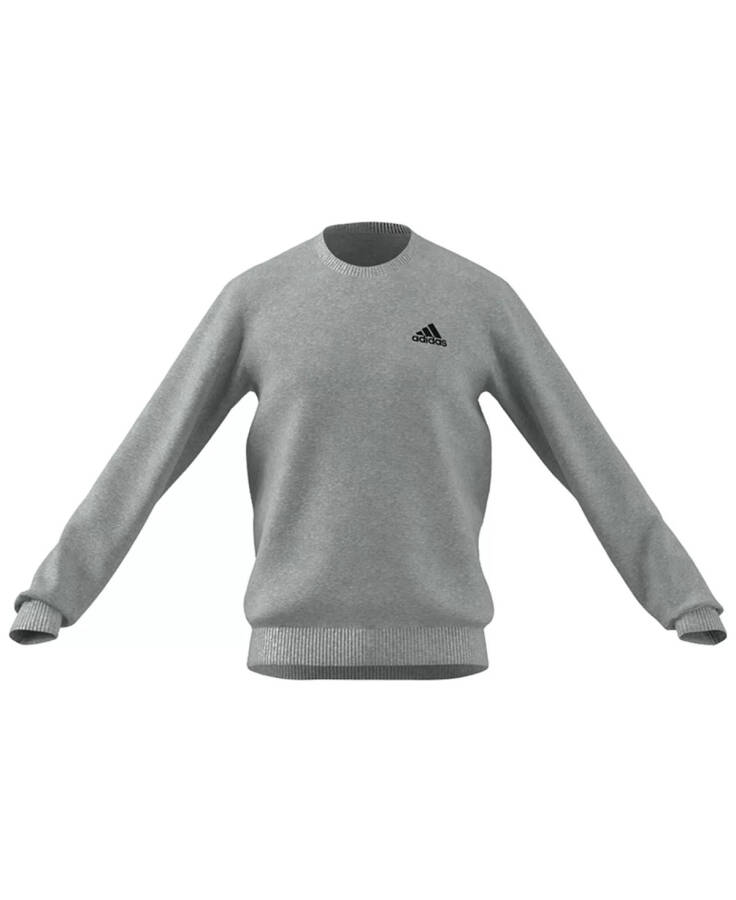 Erkekler İçin Rahat Essentials Klasik Kalıp Nakışlı Logo Polar Sweatshirt - Scarlet Kırmızı - 10