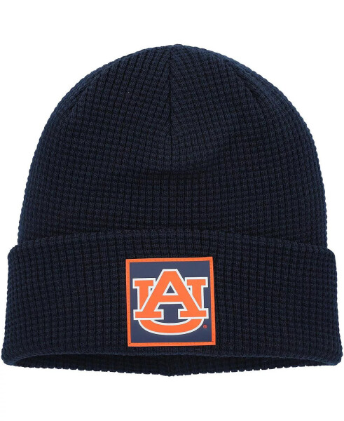 Erkekler Navy Auburn Tigers Gridiron Paçalı Örgülü Şapka Navy - 1