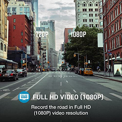 Escort M2 Smart Dash Cam – 1080P Full HD Video Dash Cam, Hodisalar haqida hisobotlar, To'xtash rejimi, Drive Smarter ilovasi, Wi-Fi va GPS, 16GB Micro SD karta, MAX 360c, MAX 360 bilan mos keladi - 3