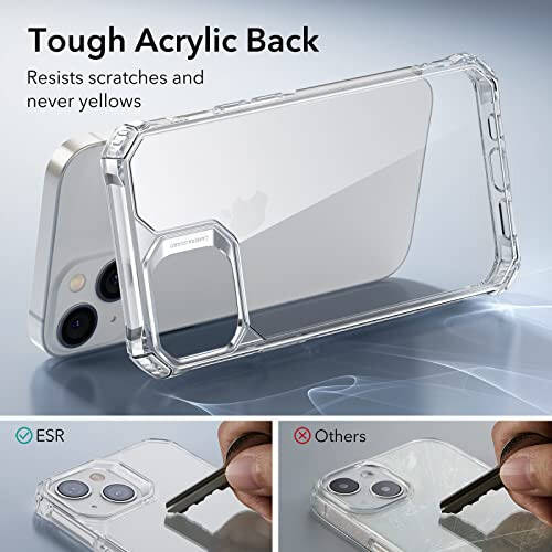 ESR Air Armor Case for iPhone 14/13, Military-Grade Protection - 5