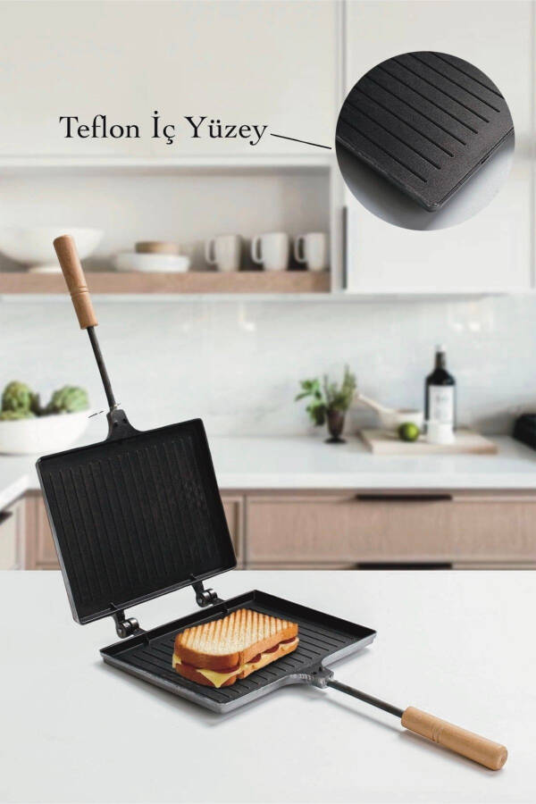 Esra Non-Stick Stovetop Handheld Toaster - 1