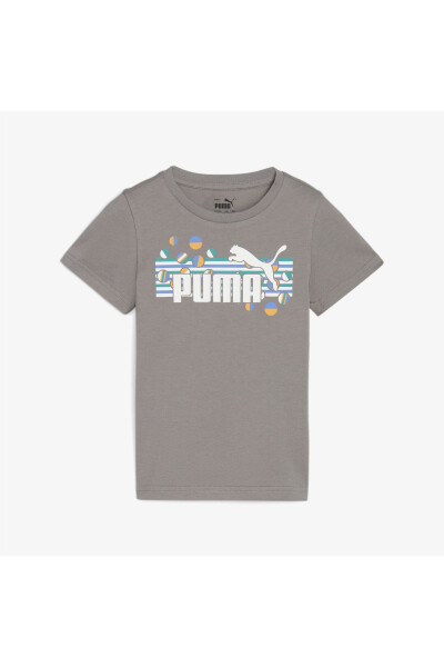 Ess Summer Camp Kids Grey T-shirt - 4