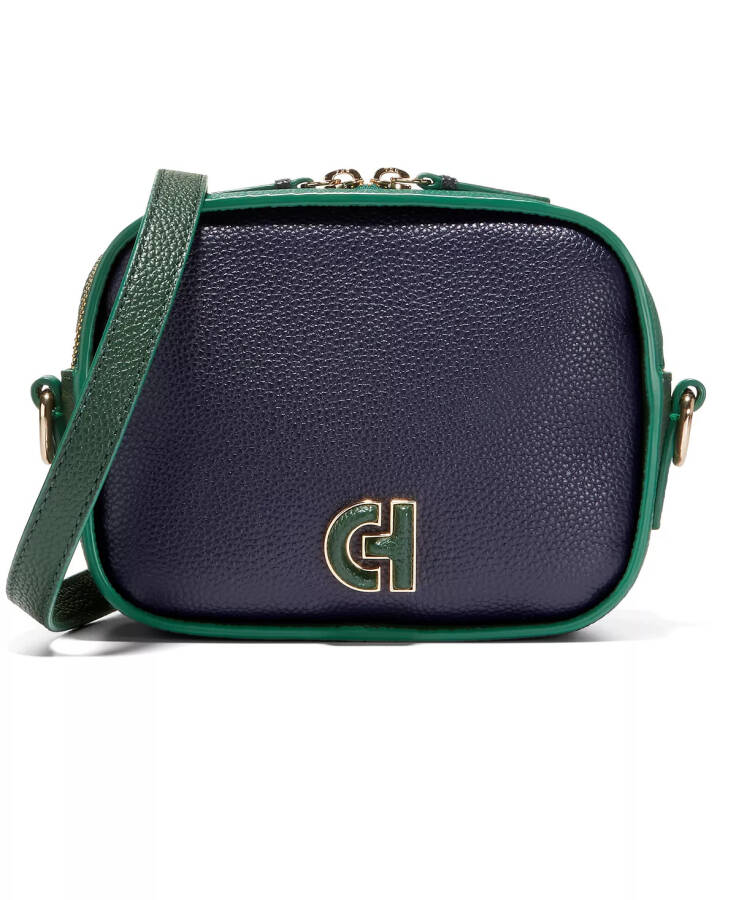 Essential Crossbody Leather Camera Bag Evening Blue, Scarab, Aventurine - 1