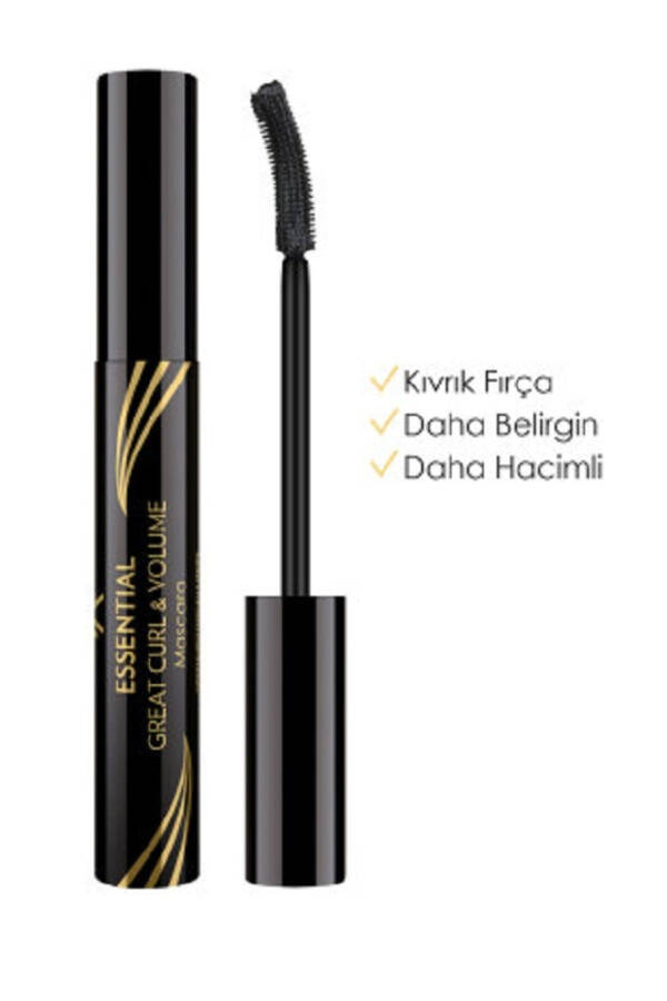 Essential Great Curl & Volume Mascara - Black - 8691190070618 - 7