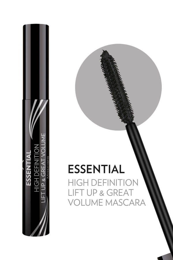 Essential High Definition & Lift Up & Great Volume Mascara Black - Volumizing Mascara - 8691190070601 - 9