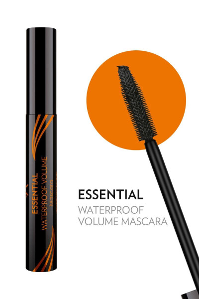 Essential Waterproof Volume Mascara Black - Waterproof Mascara - 8691190070687 - 1