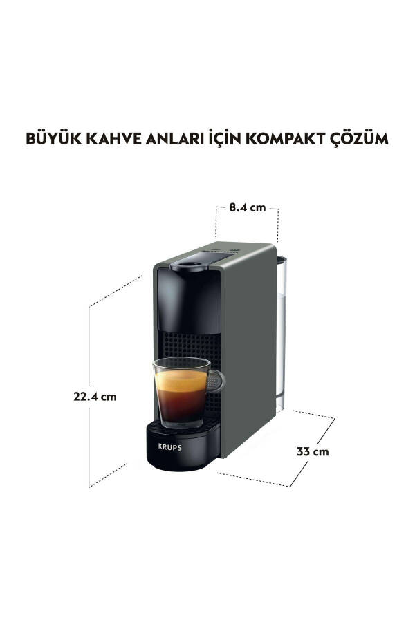 Essenza Mini C30 Coffee Machine, Grey - 10